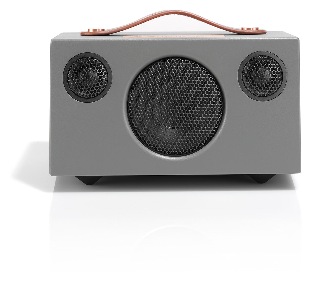 wireless bluetooth speaker T3 GREY FRONT AudioPro