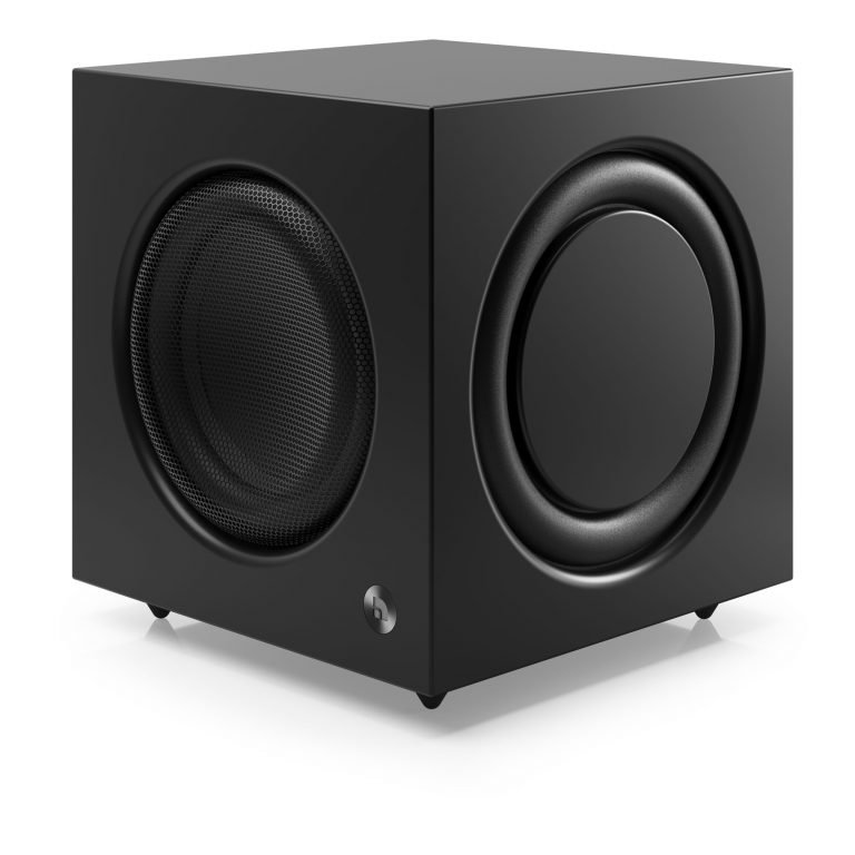 Active subwoofer SW 10 black angle1 AudioPro