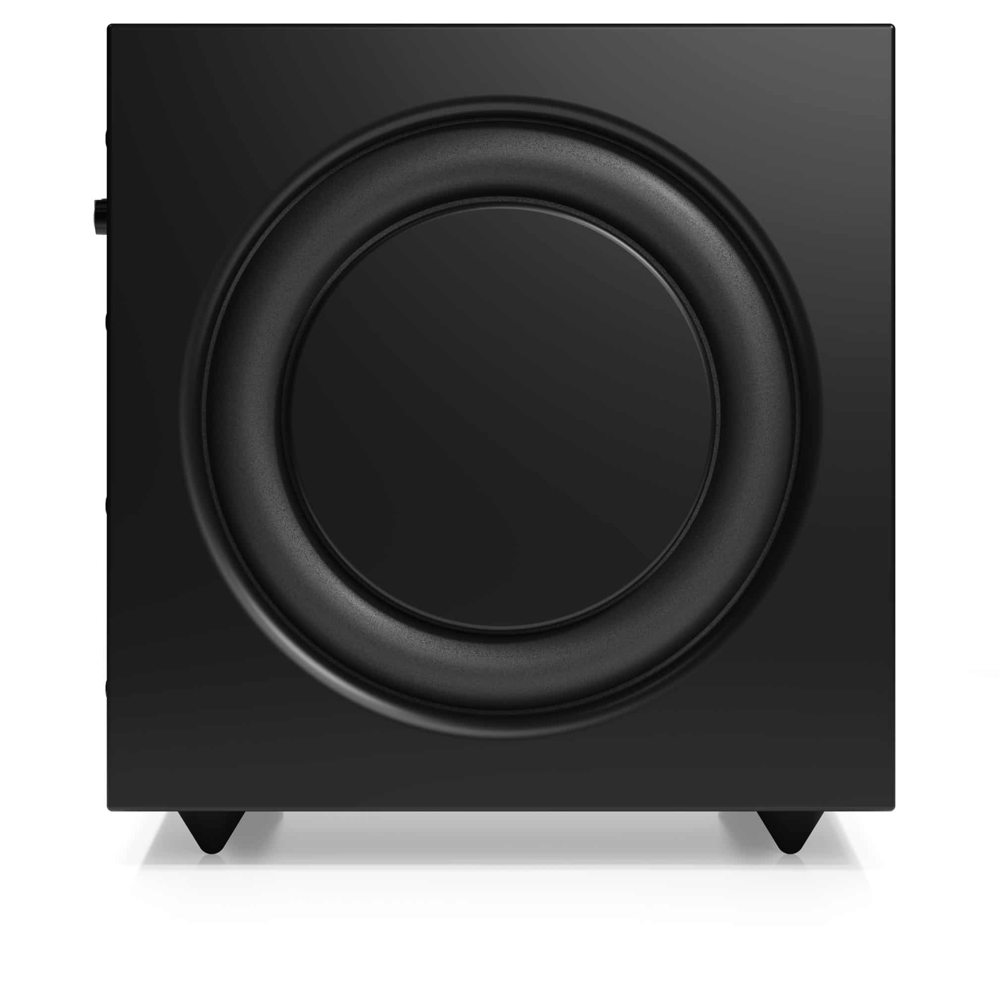 Active subwoofer SW 10 black side1 AudioPro