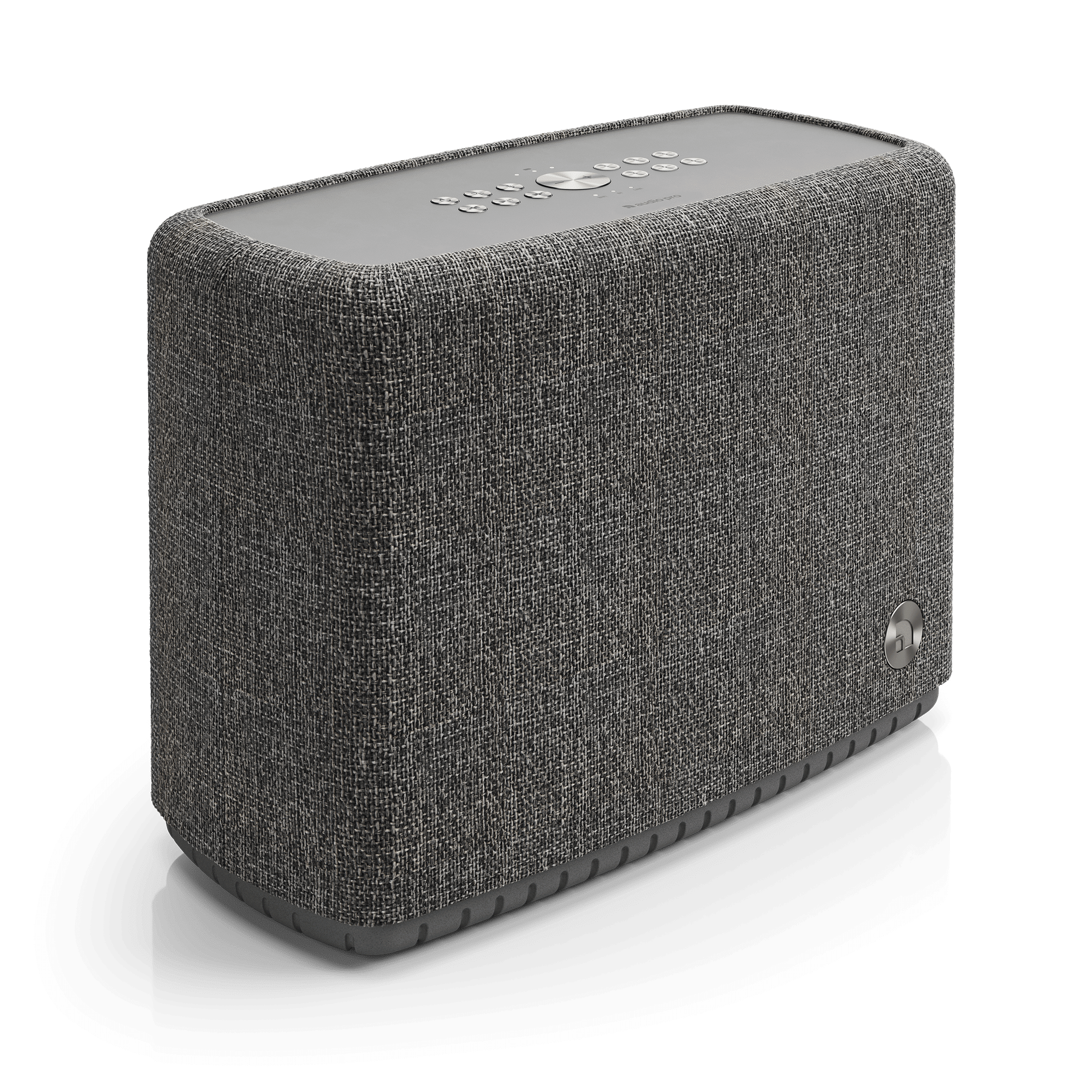 wireless-portable-multiroom-speaker-A15-darkgrey-angle-airplay2-google-cast-chromecast-AudioPro