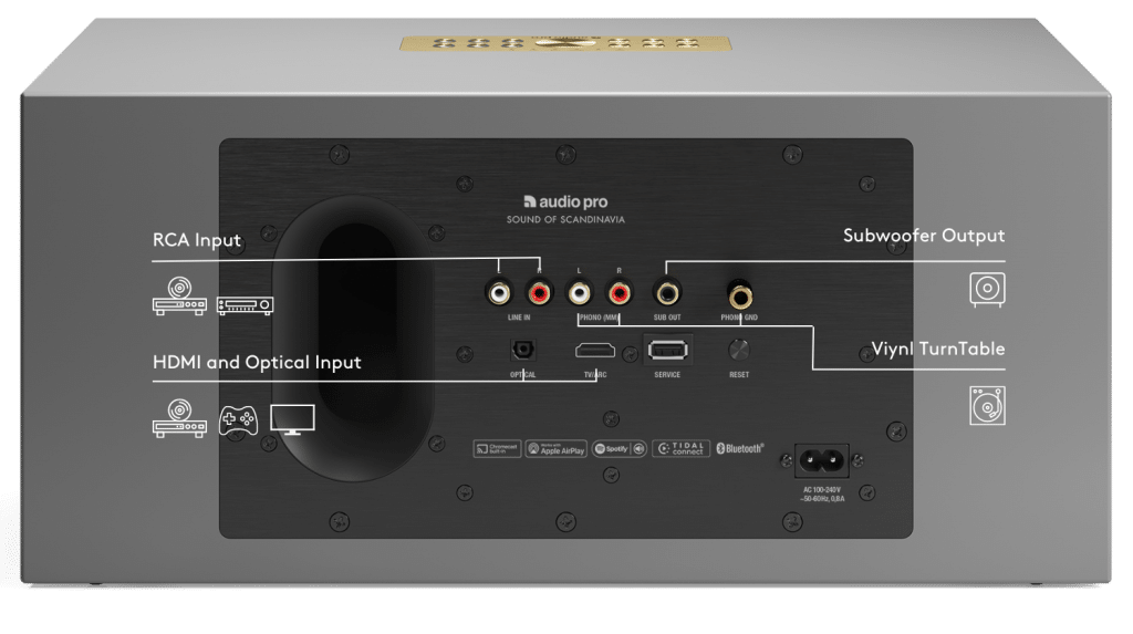 Subwoofer output 1