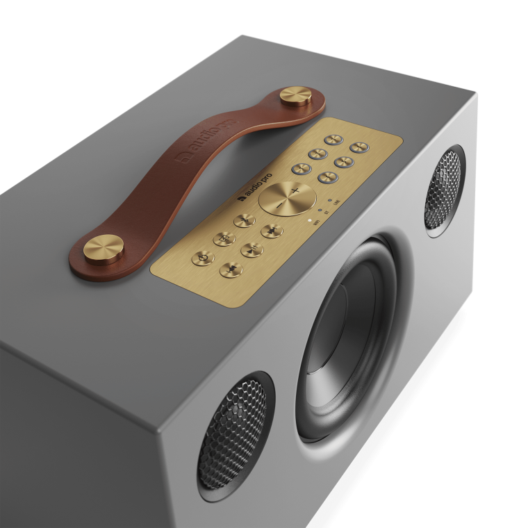 wireless-multiroom-speaker-C5MkII-grey-detail-airplay2-google-cast-chromecast-AudioPro