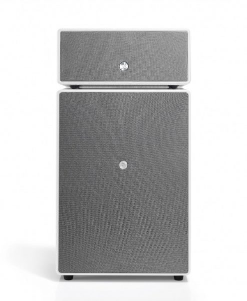 wireless-multiroom-speaker-Drumfire-white-front-works-with-alexa-AudioPro-1-600x900